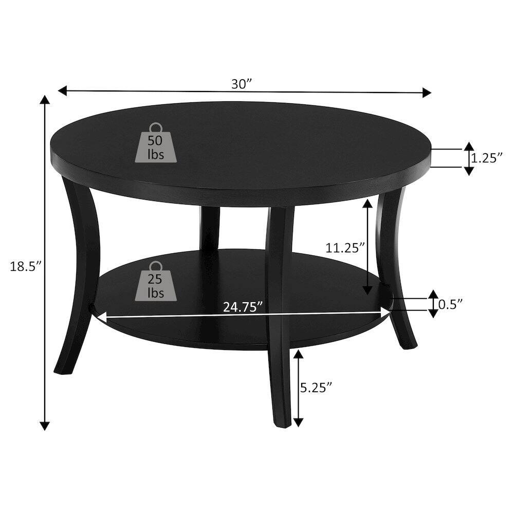 30" 50 lbs 1.25" 18.5" 25 lbs 24.75" 11.25" 0.5" 5.25"