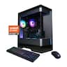 CyberPowerPC - Gaming Desktop - AMD Ryzen 5 8400F 2024 - NVIDIA GeForce RTX 3050 6GB - 16GB DDR5 Memory - 1TB SSD Storage - Black