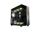 Front. Andromeda Insights - Andromeda Insights V3 Gaming PC - RTX 5070 Ti, Ryzen 7 9800X3D, 32GB DDR5, 2TB SSD, 850W Gold, Win 11 - Black.