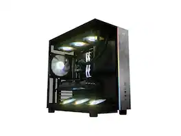 Andromeda Insights - V3 Gaming PC - RTX 5070 Ti, Ryzen 7 9800X3D, 32GB DDR5, 2TB SSD, 850W Gold, Win 11 - Black