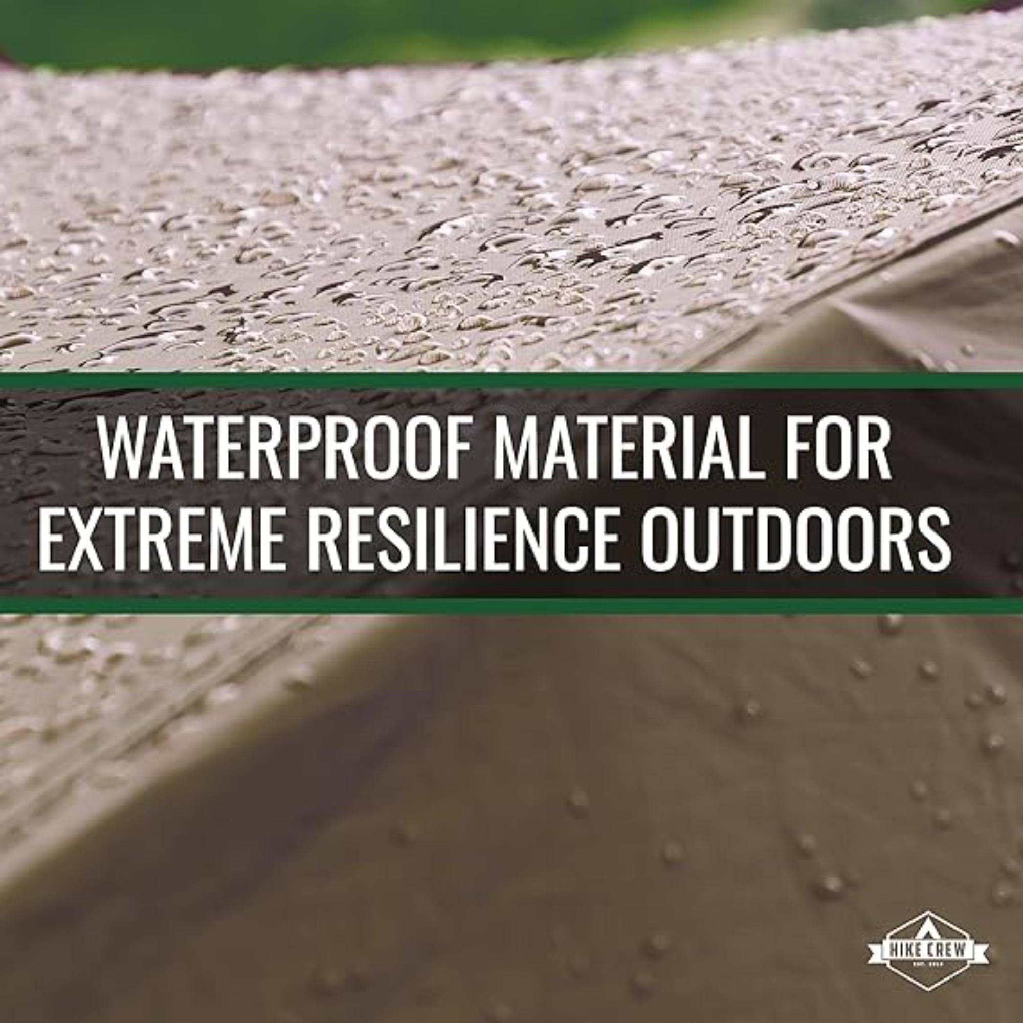 WATERPROOF MATERIAL FOR EXTREME RESILIENCE OUTDOORS
HIKE CREW