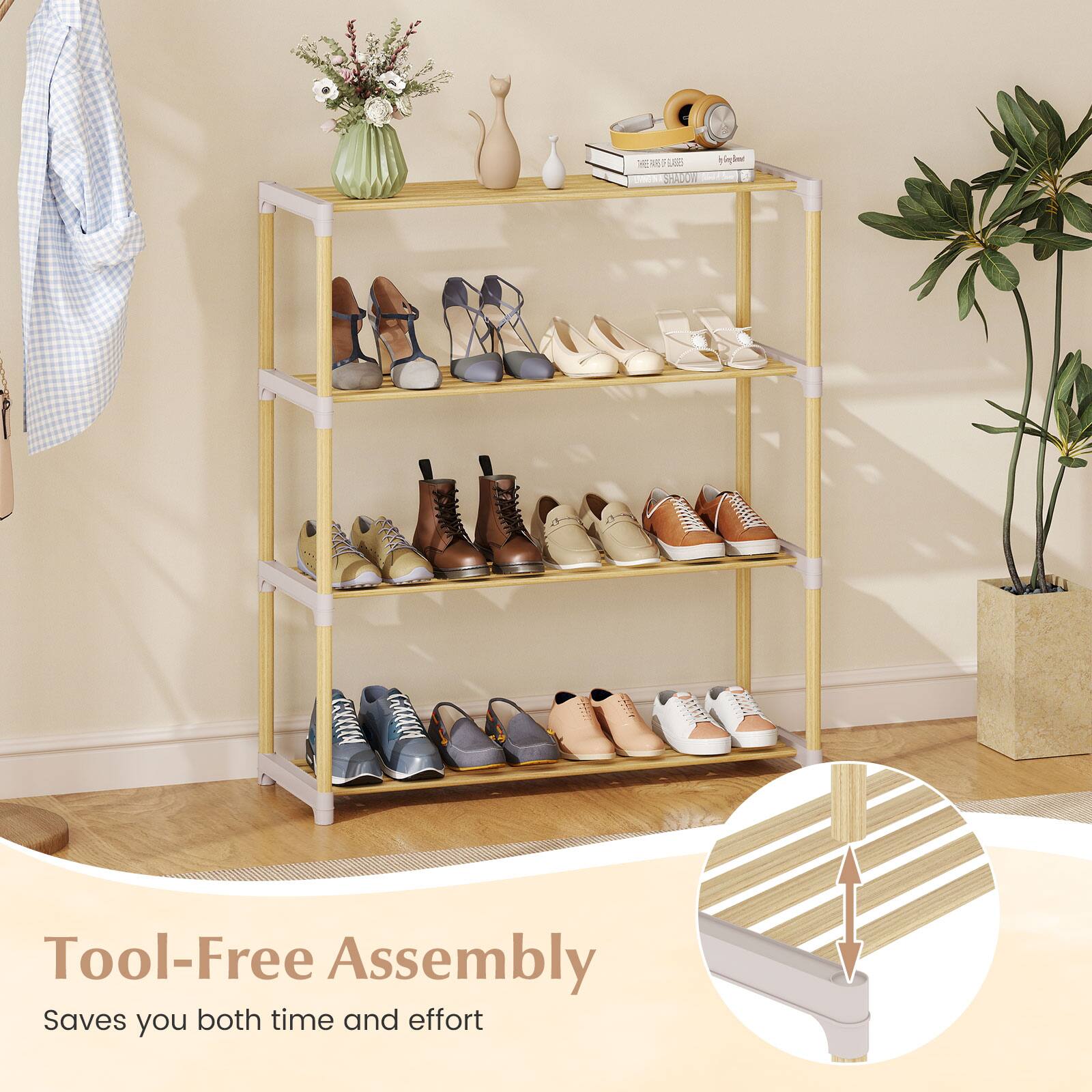 - N 4 U DOT Sol. Tool-Free Assembly Saves you both time and effort