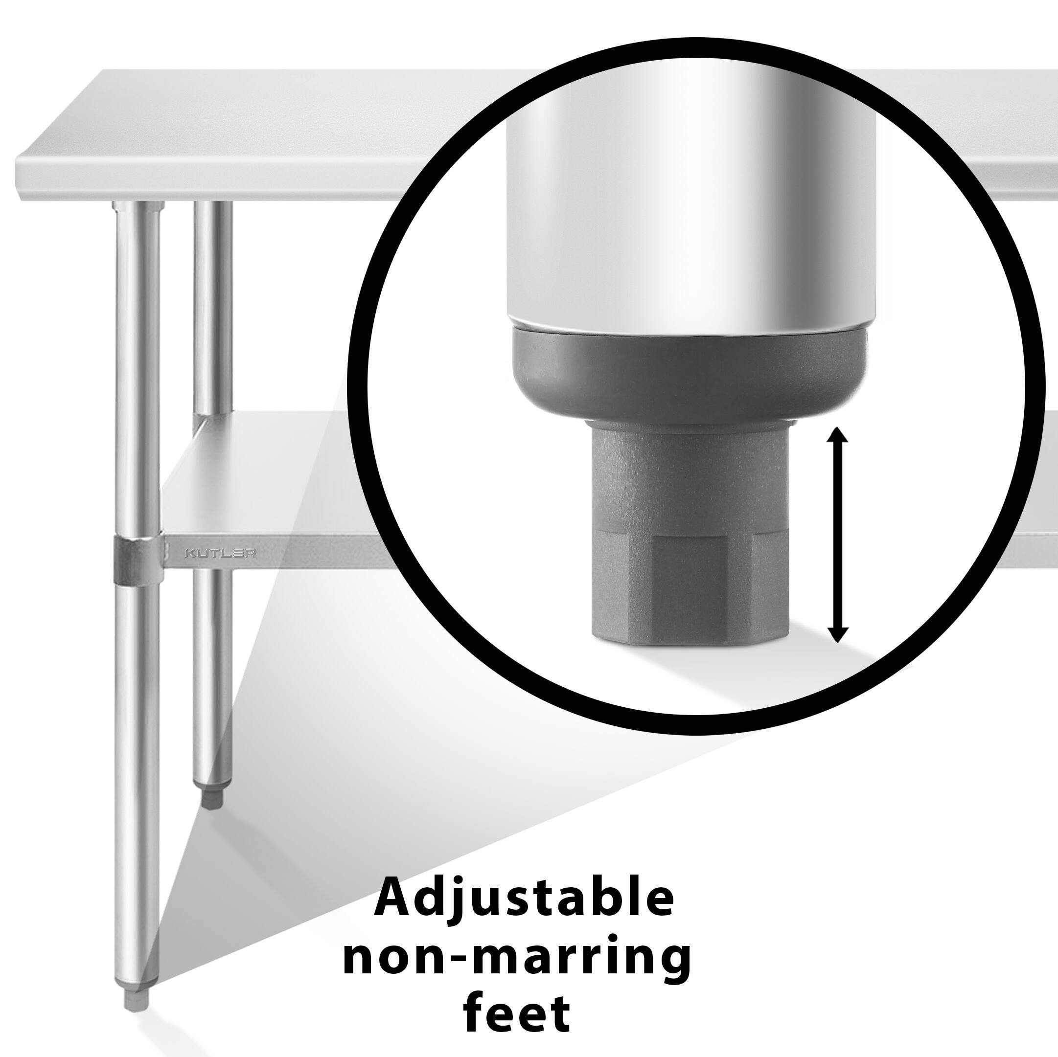 KUTLER Adjustable non-marring feet

Adjustable non-marring feet