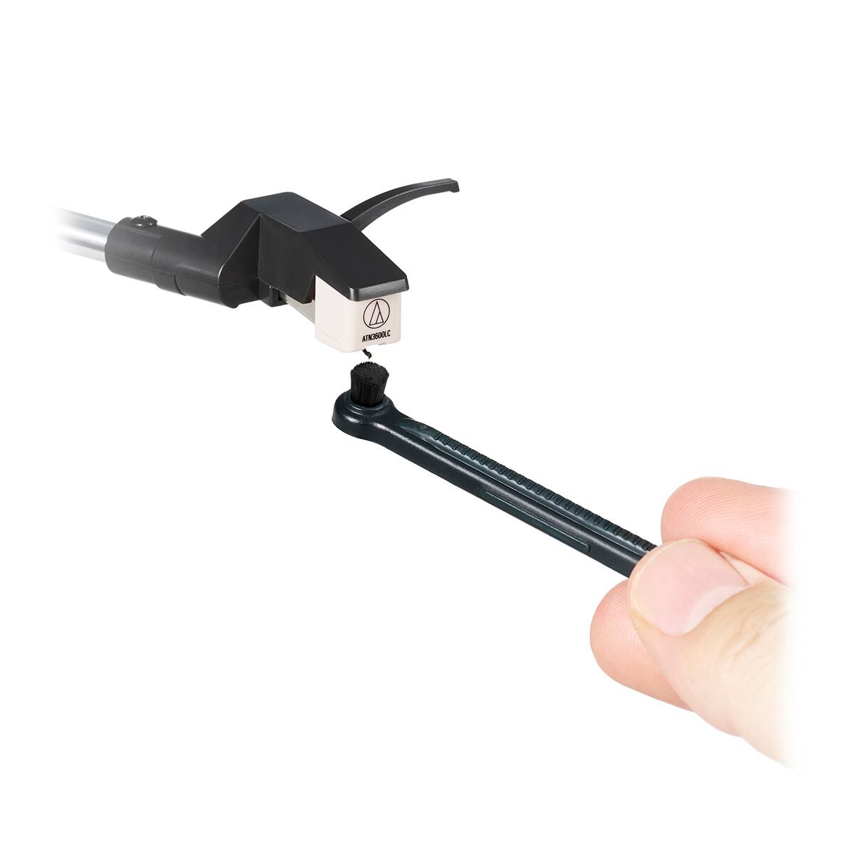Alt View 3. Audio-Technica - Audio-Technica AT6028 Compact 3-in-1 Record Tool with Record Cover Stand.