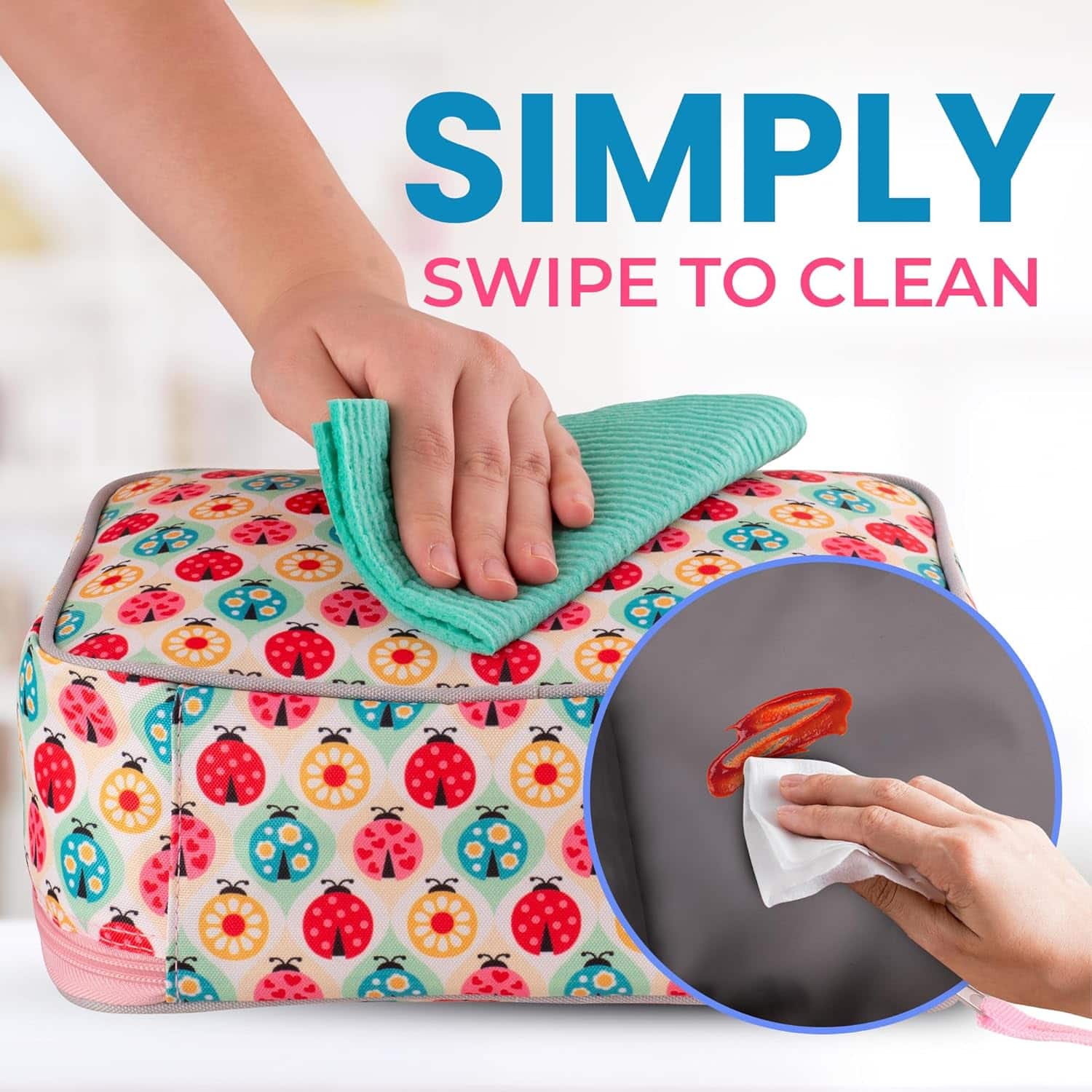 SIMPLY SWIPE TO CLEAN