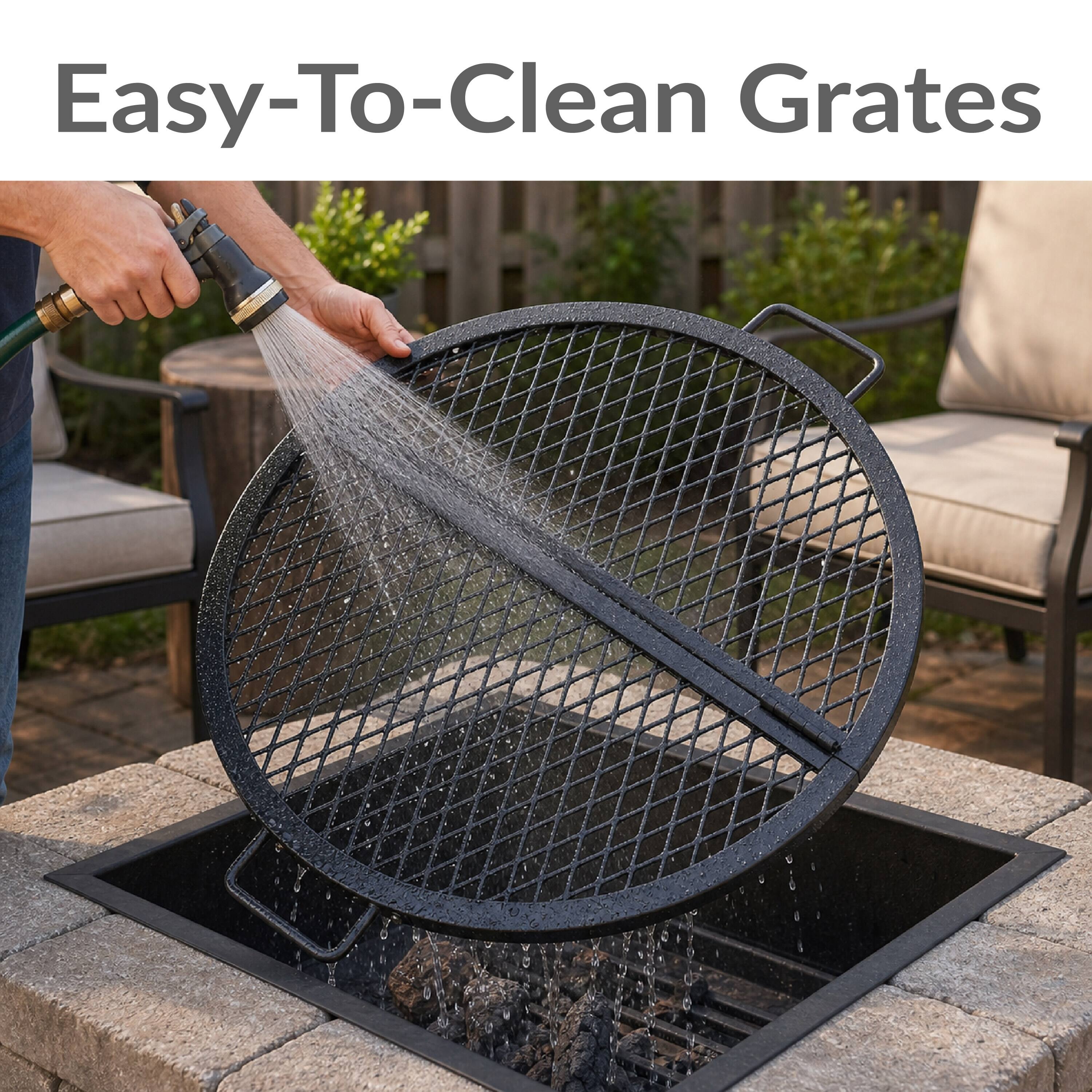 Easy-To-Clean Grates