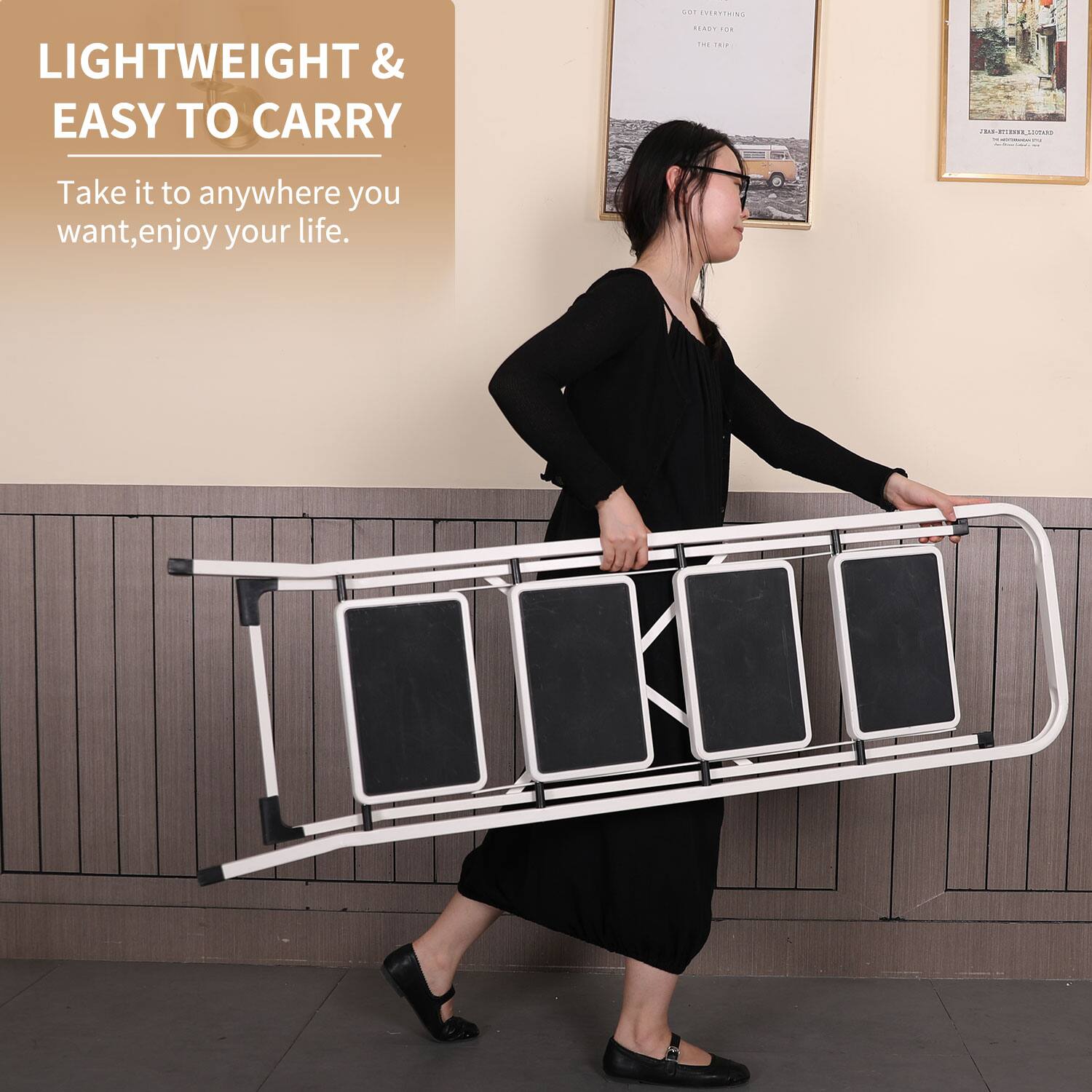 LIGHTWEIGHT & EASY TO CARRY  
Take it to anywhere you want, enjoy your life.