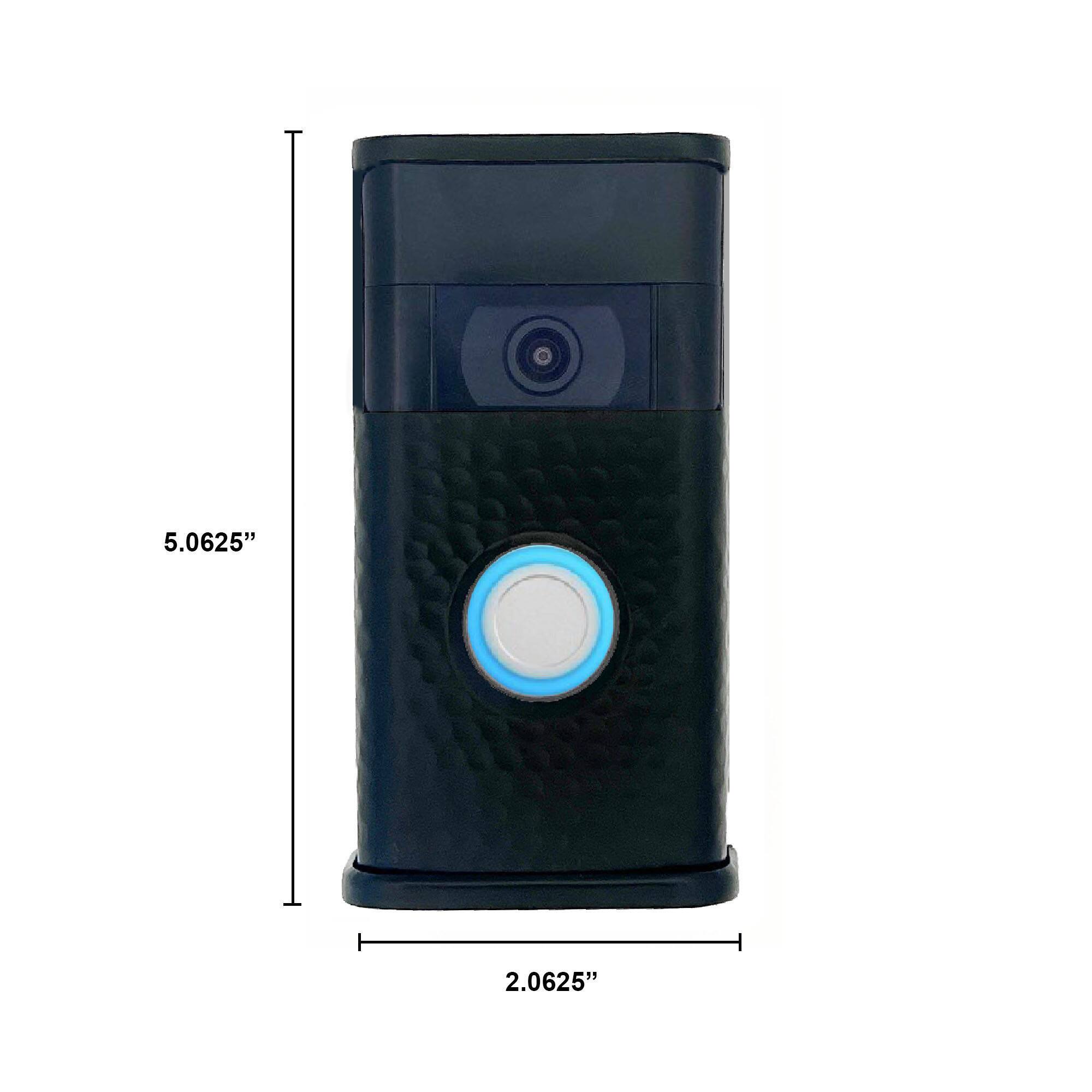 The dimensions of the device are 5.0625 inches in height and 2.0625 inches in width.