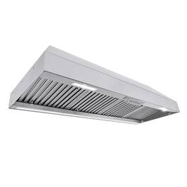 Akicon - 54 inches - Externally Vented - Range Hood Insert - Stainless Steel