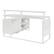 Alt View 11. OSP Home Furnishings - ACE L Desk with Hutch Shelf - White.