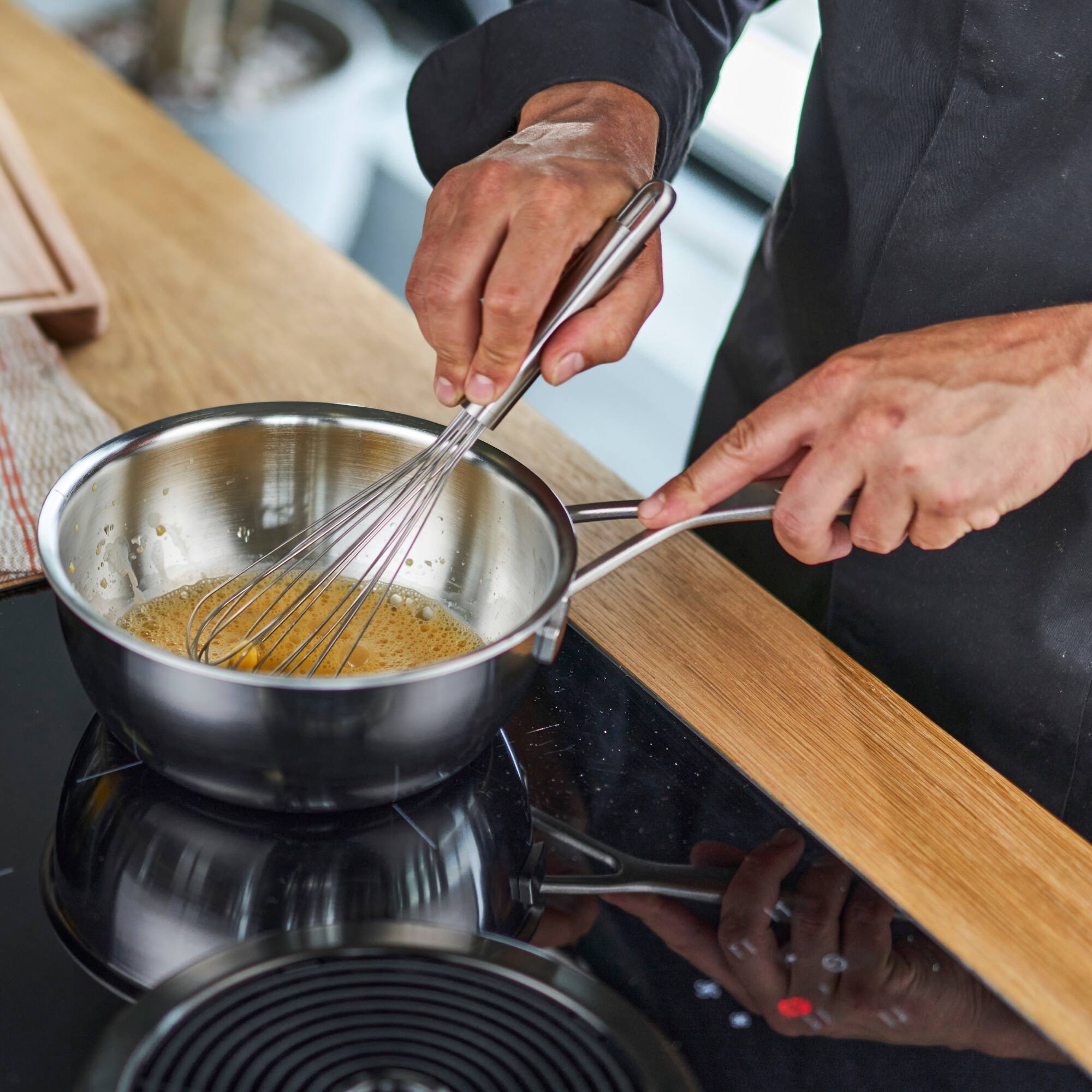 Alt View 3. Demeyere - Demeyere Industry 5-Ply 3.5-qt Stainless Steel Essential Pan - Stainless Steel.