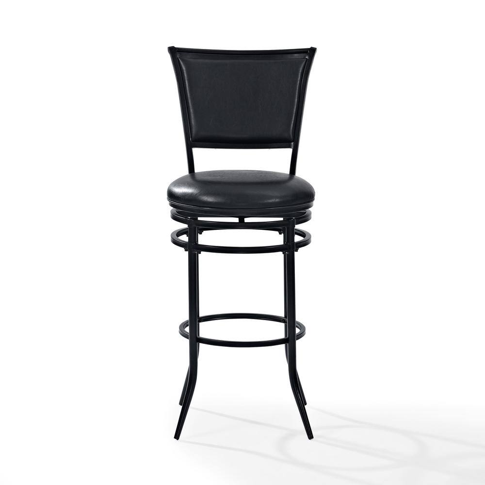 Alt View 2. Crosley Furniture - Rachel Bar Stool - Black.