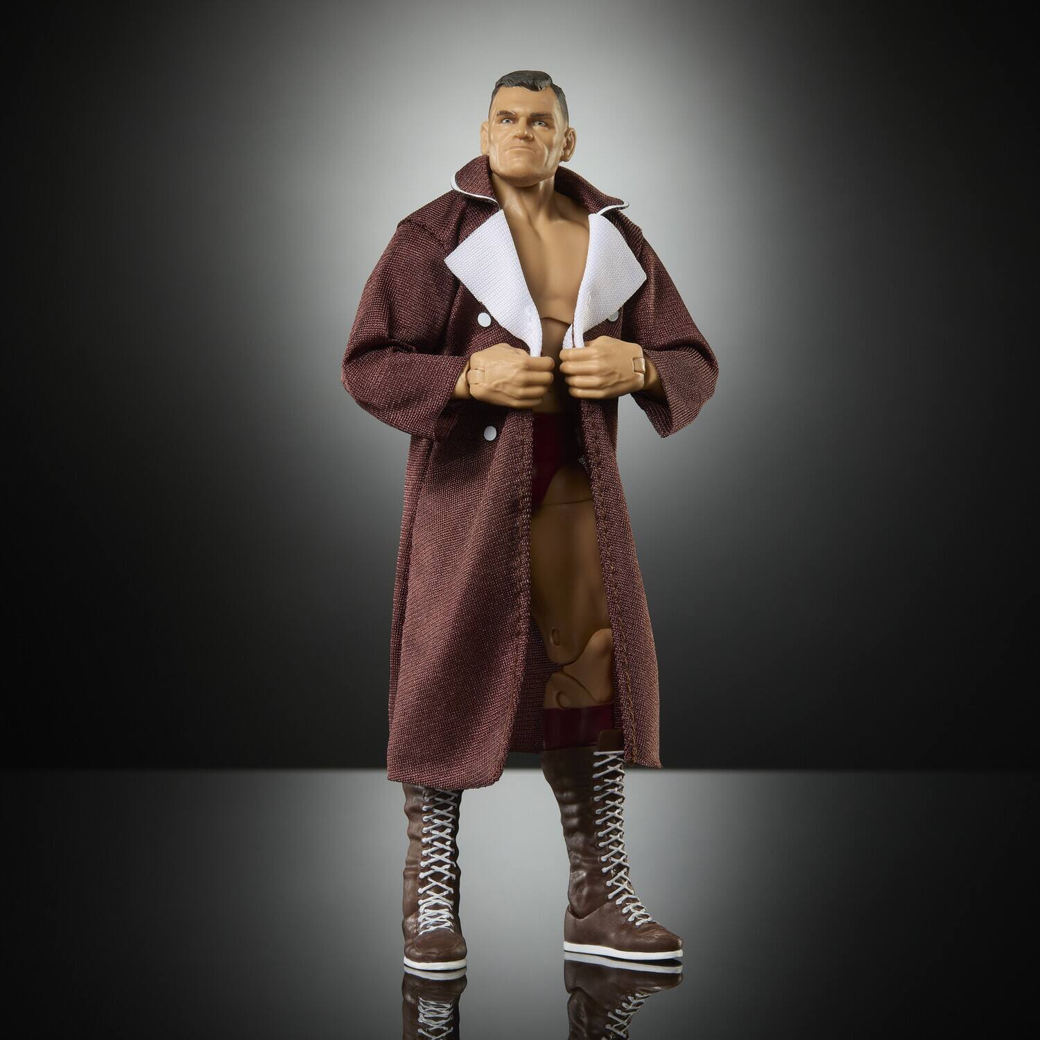 Alt View 2. Mattel - Mattel Collectible - WWE Elite Collection 6" Gunther Action Figure   - COLLECTIBLES - Multicolor.