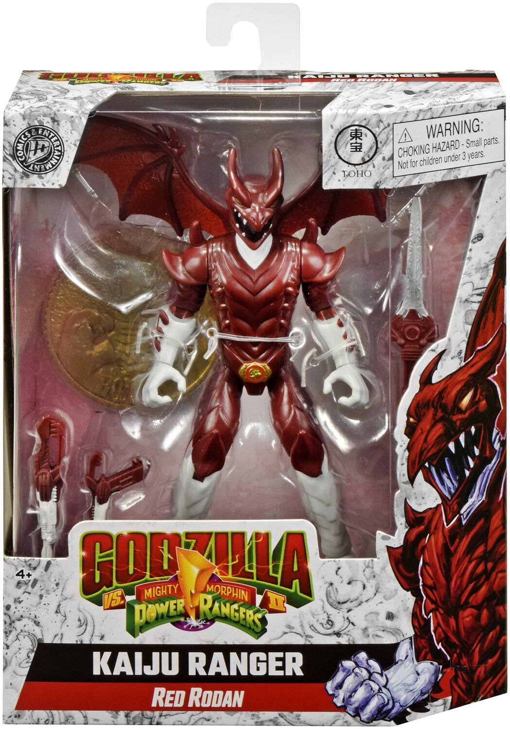 Godzilla x Power Rangers - Kaiju Ranger: Red Rodan 5" Action Figure - COLLECTIBLES