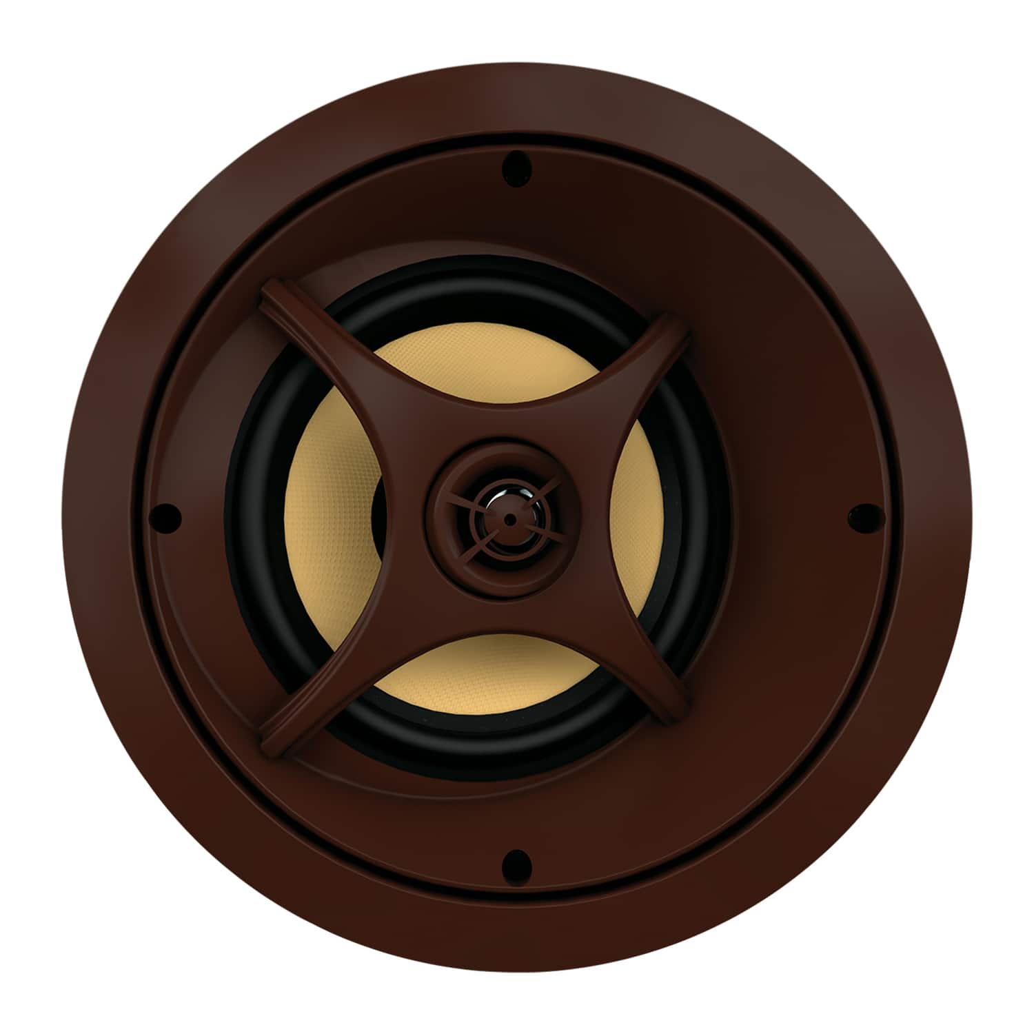 Proficient Audio - C675s Signature C675s 125-watt 6-1/2-in. 2-way Lcr In-ceiling Speaker - Brown
