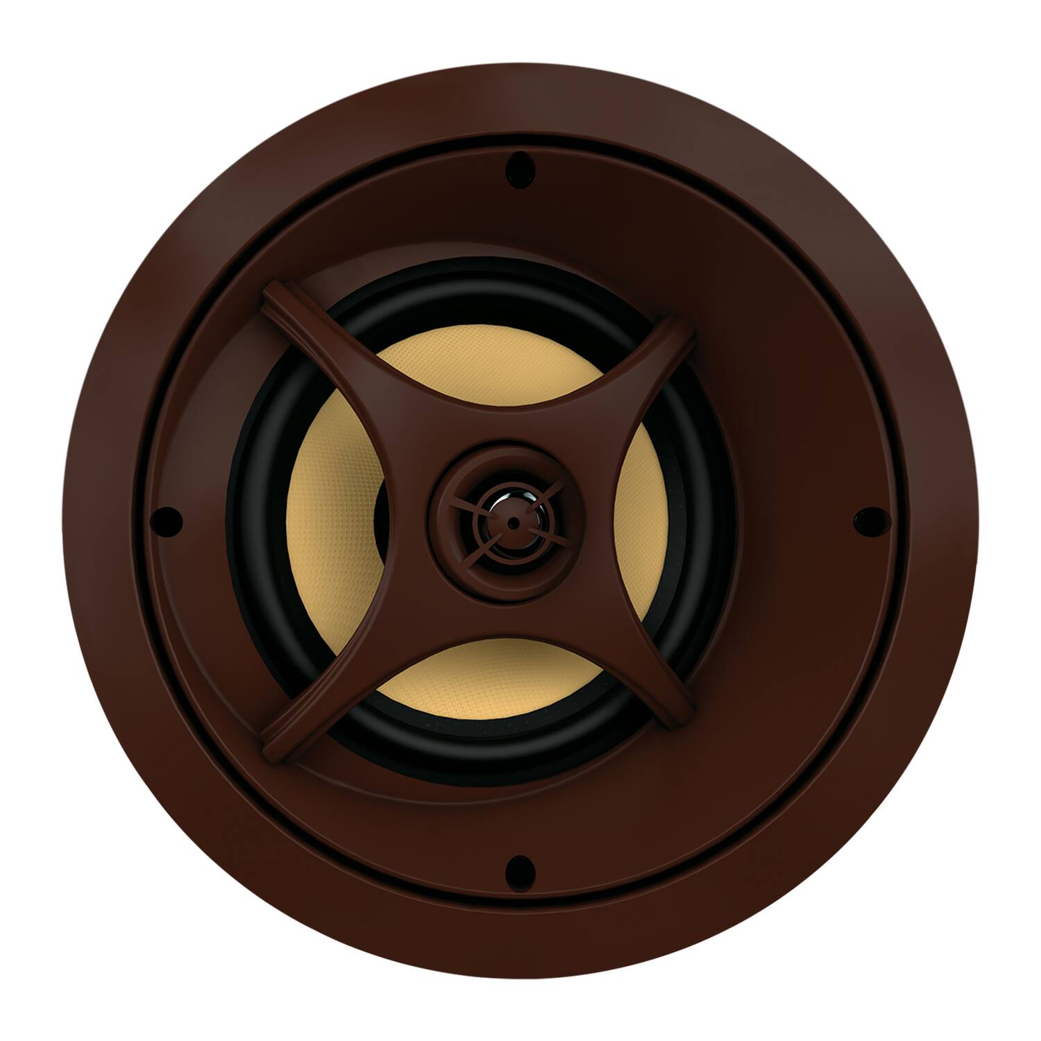 Front. Proficient Audio - Proficient Audio C675s Signature C675s 125-watt 6-1/2-in. 2-way Lcr In-ceiling Speaker - brown.