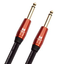 Monster - Prolink Acoustic Instrument Cable 21 ft Straight to Straight Guitar Cable for Acoustic, Electric Guitar & Bass - Black