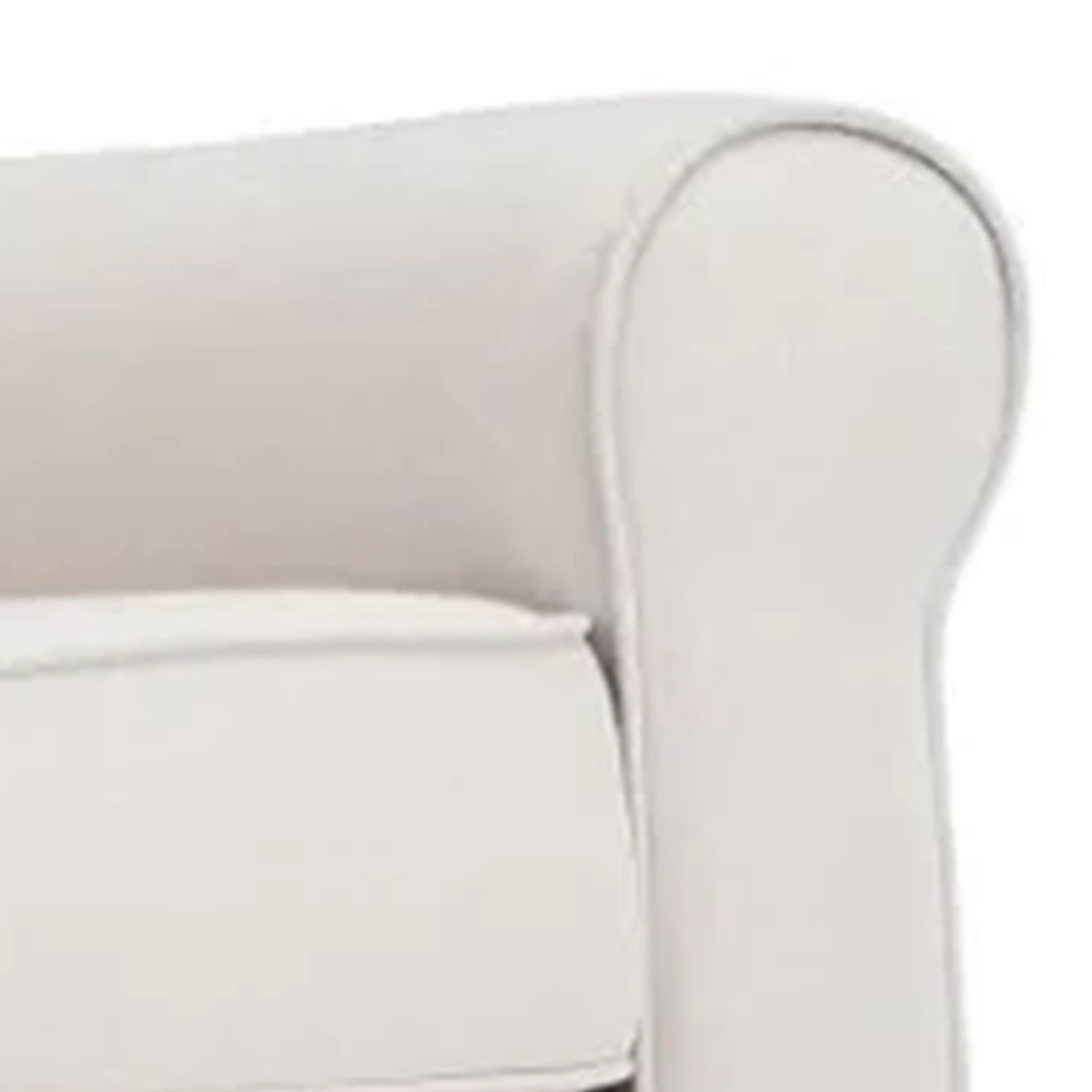 Alt View 1. Manhattan Lane - 37 Inch Rocking Chair, Pocket Coil Seat, Wood Frame, Soft Beige Upholstery - Beige, Black.