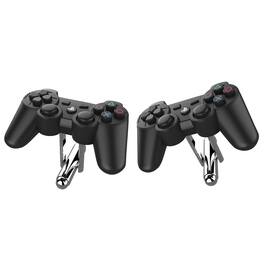 Rubber Road - PlayStation PS3 Controller Cufflinks - Black