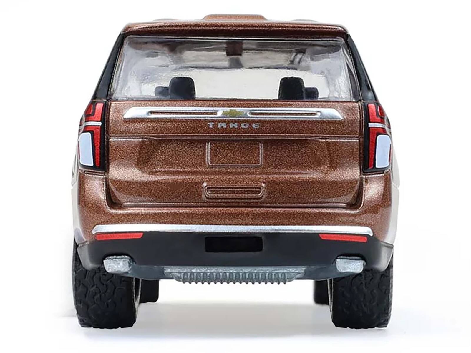 Alt View 4. Greenlight - 2022 Chevrolet Tahoe Auburn Metallic "Blue Collar Collection" Series 14 1/64 Diecast Model Cars by Greenlight.