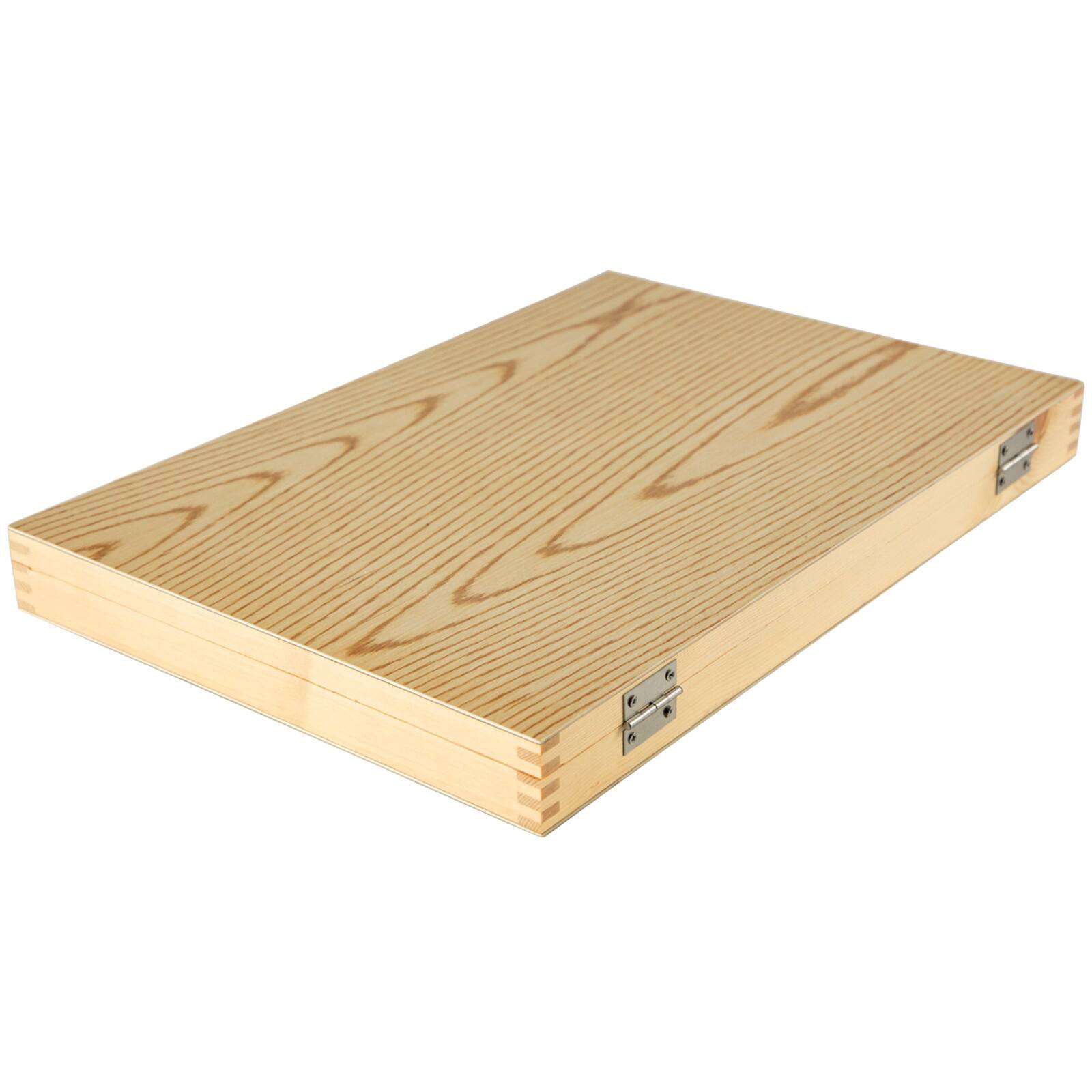 Alt View 5. VEVOR - 8-Piece Wood Lathe Chisel Kit, HSS Steel Blades, Woodworking Turning Tools with Wooden Storage Case, Ideal for Wood - Original steel color + Wooden color.