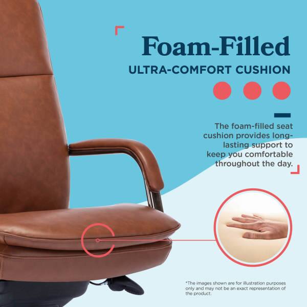 Foam-Filled ULTRA-COMFORT CUSHION

The foam-filled seat cushion provides long-lasting support to keep you comfortable throughout the day.

The images shown are for illustration purposes only and may not be an exact representation of the product.