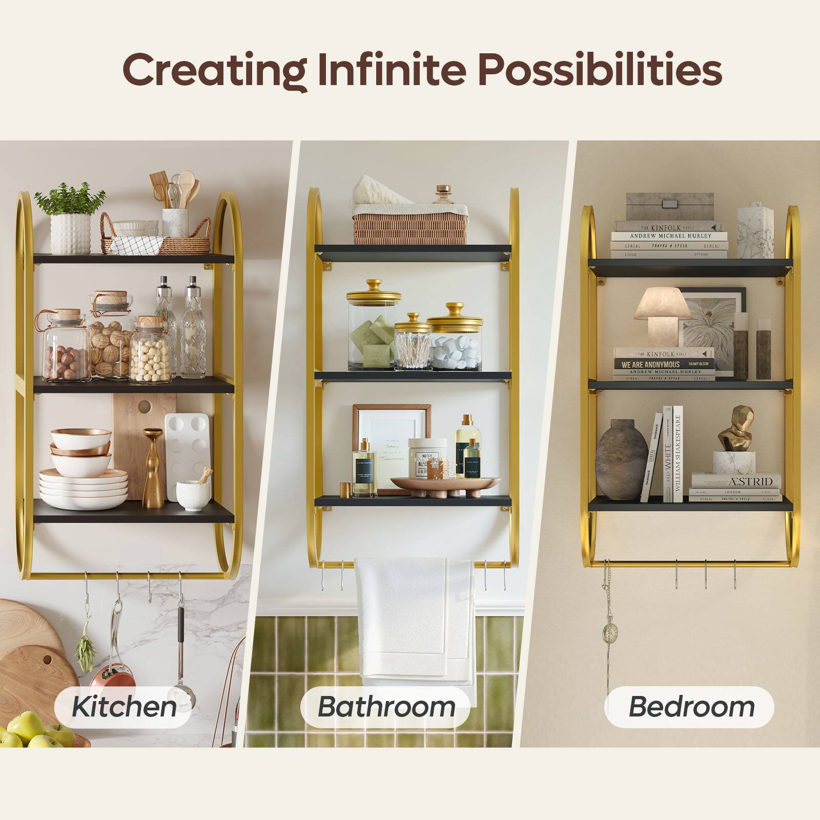 Creating Infinite Possibilities - LINISUE - ANDAET MILRAEL ..... ... ..... . lc ... : - LISFINS A .. aS ARE ANORYMOUS -.. I : : | | : | 1IHM-0 WILLEAM SHAKEIPEAR | I | ASTRID : Kitchen Bathroom Bedroom
