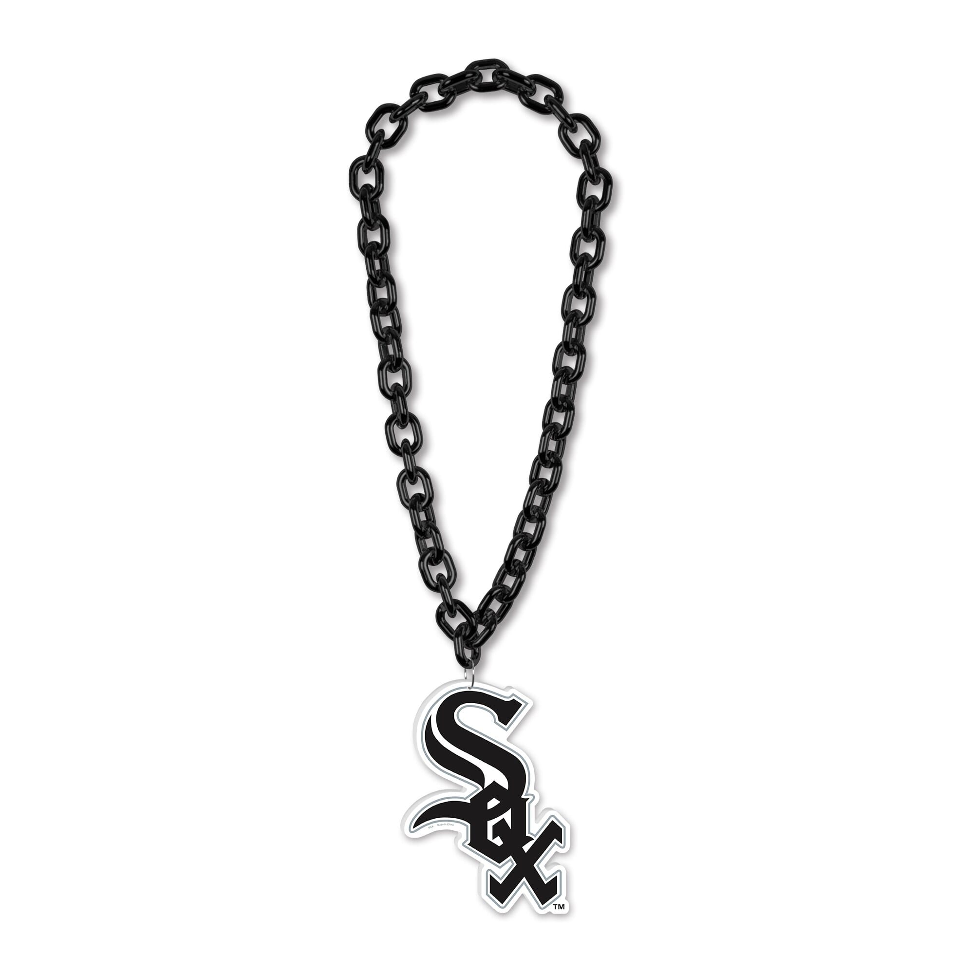 WinCraft - Chicago White Sox Big Chain Logo Necklace - Multicolor price history on PriceWatchPro