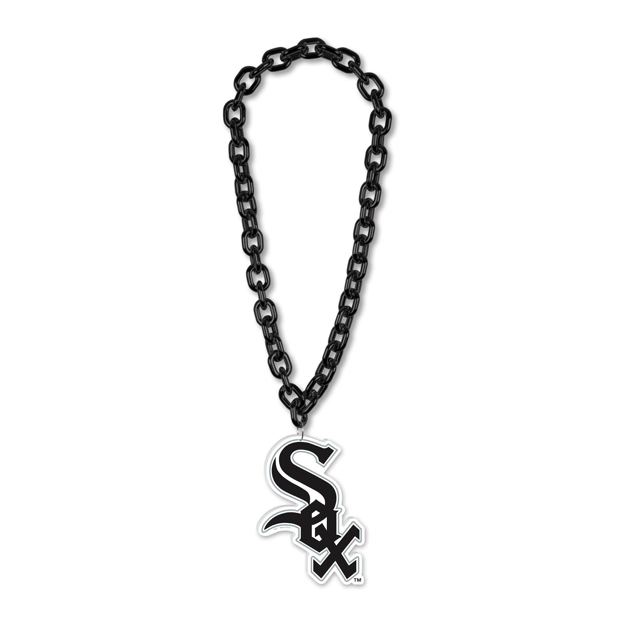 WinCraft - Chicago White Sox Big Chain Logo Necklace - Multicolor