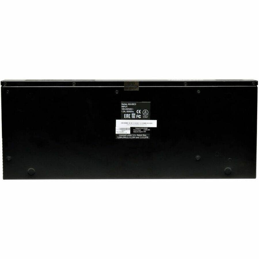 Series AG-00C3  
INPUT: 100-240V~ 50/60Hz  
CE EAC FC  

morn  

Licensed under U.S. Patent Nos. 5,854 NS.SILAND and 7,113,978
