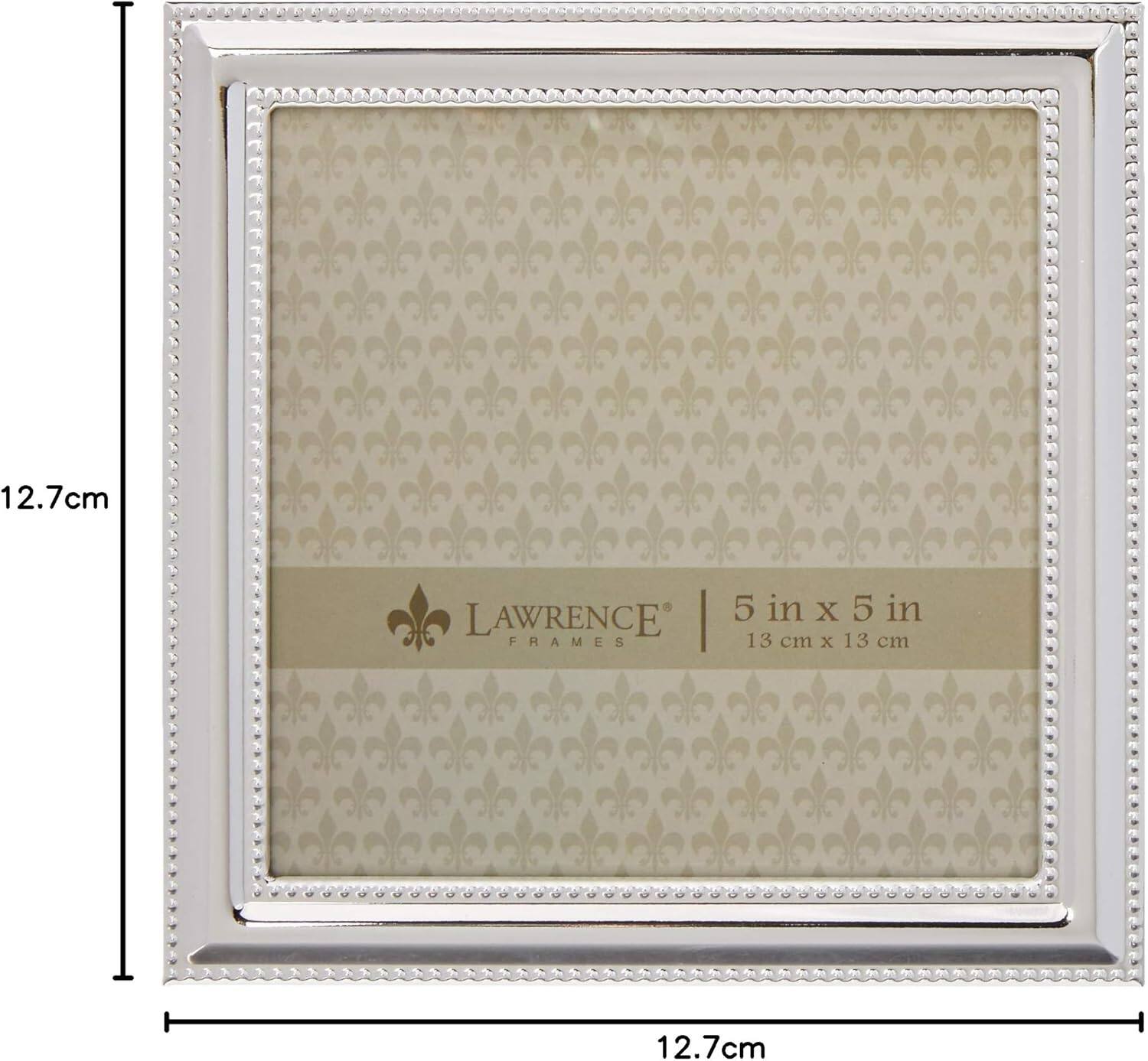 blue Lawrence Frames 510757 Metal Picture Frame Silver Plate with ...