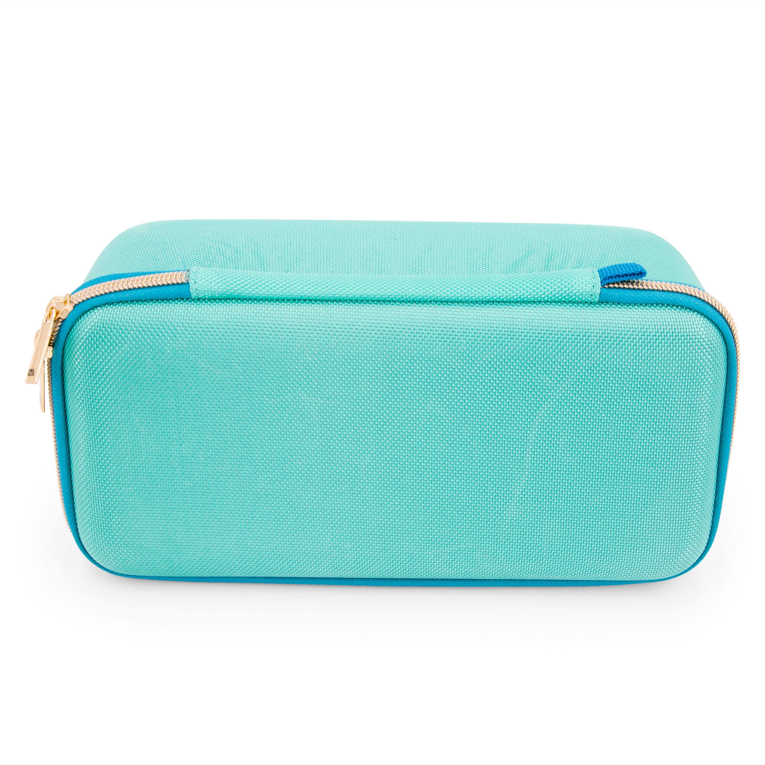 Alt View 5. CASEMATIX - Travel Case Fits Dwarf Mini Smart Telescope and Smart Telescope Accessories - Astronomy Equipment Storage - Turquoise.
