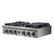 Angle. Forno Appliances - 36 in. Wide 6 Burner FORNO ALTA QUALITA PRO-STYLE GAS RANGETOP - Silver.