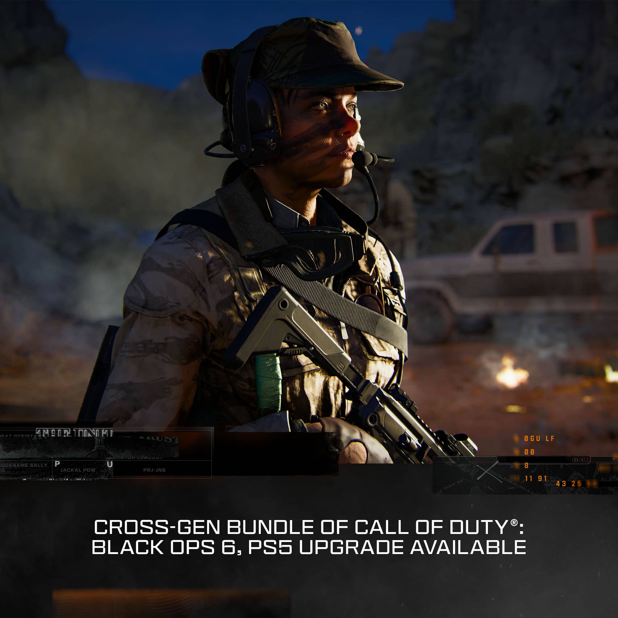 Cross-gen bundle of Call of Duty: Black Ops 6, PS5 upgrade available.