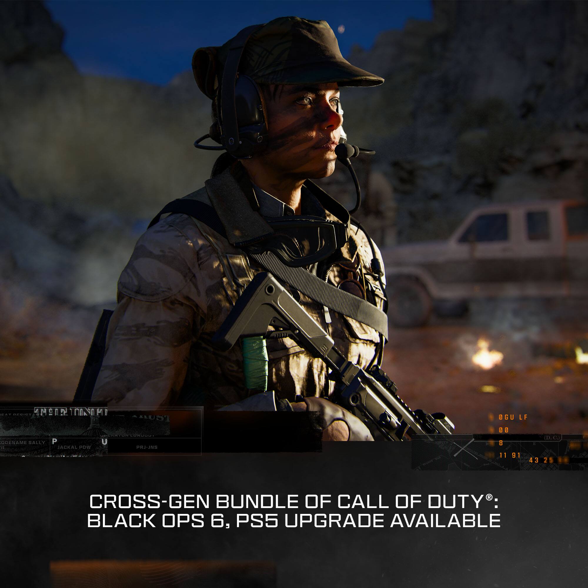 Cross-gen bundle of Call of Duty: Black Ops 6, PS5 upgrade available.