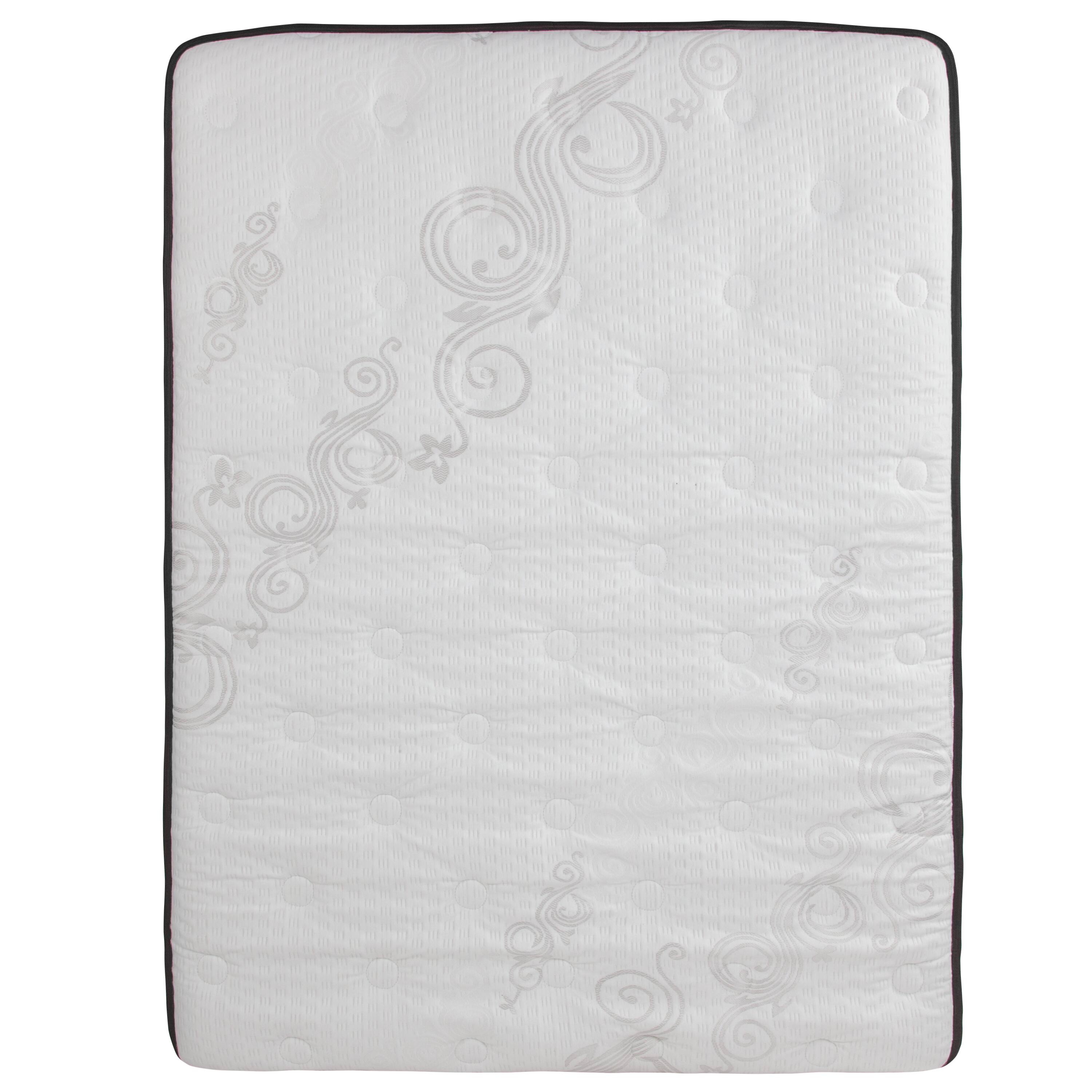 Alt View 9. Emma + Oliver - 12 Inch CertiPUR-US Certified Memory Foam Pocket Spring Mattress, Mattress in a Box - White.