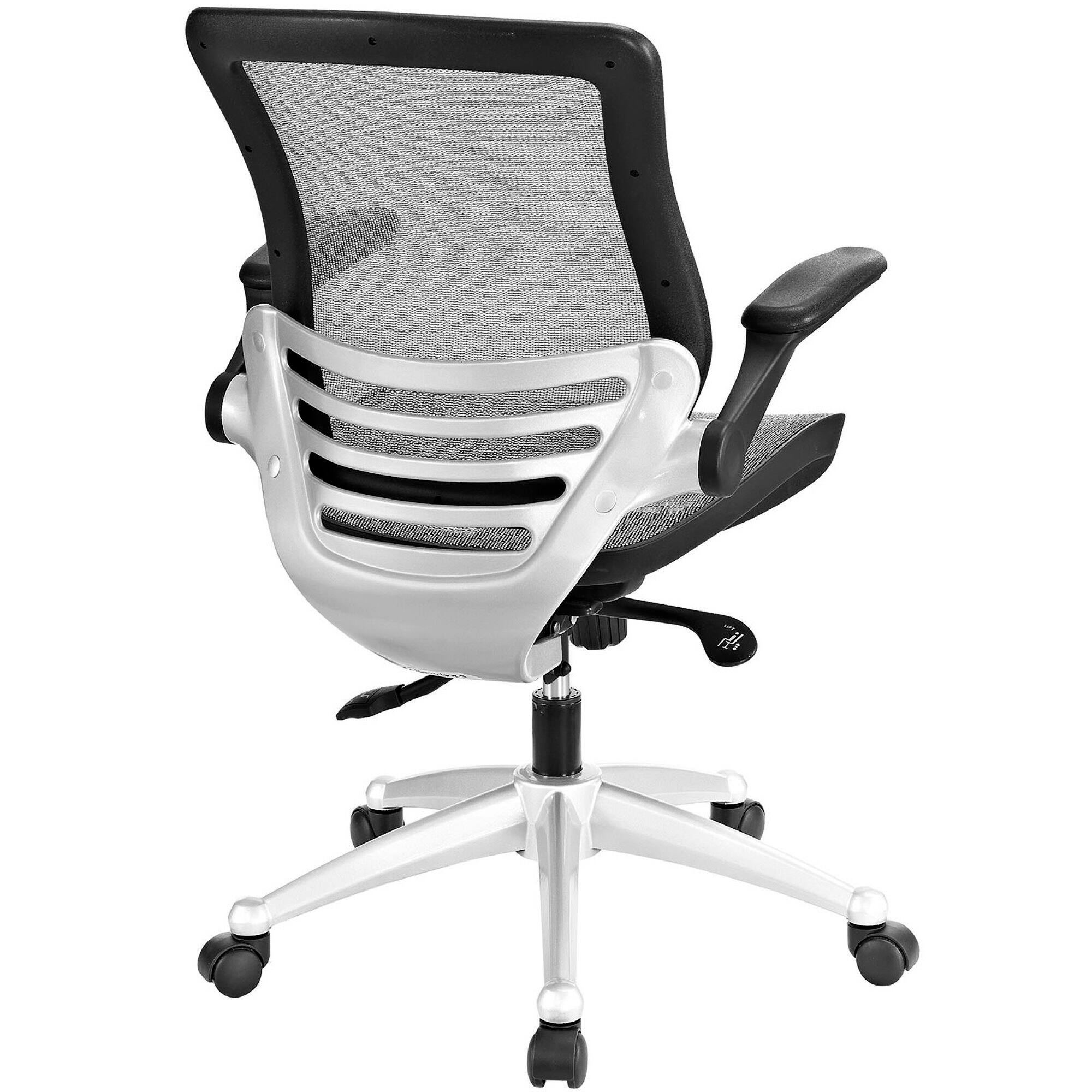 Back. Modway - Edge All Mesh Office Chair by Modway - Gray.