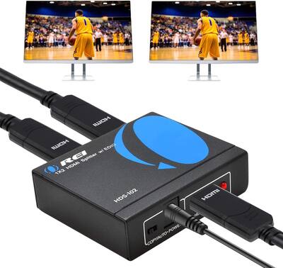 Orei 4K@30Hz 1x2 HDMI™ Splitter HDS 102 Black HDS-102 - Best Buy Orei 4K@30Hz 1x2 HDMI™ Splitter HDS 102 Black HDS-102 - Best Buy