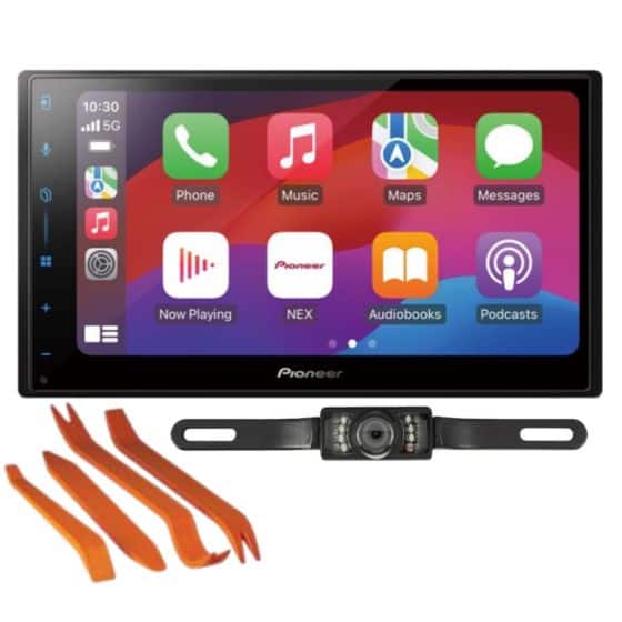 Sound of Tri-State - Pioneer DMH-W3000NEX 6.8" Display with LED Backlight Wireless - Apple CarPlay, Android Auto Amazon Alexa* and Built-in B - Black