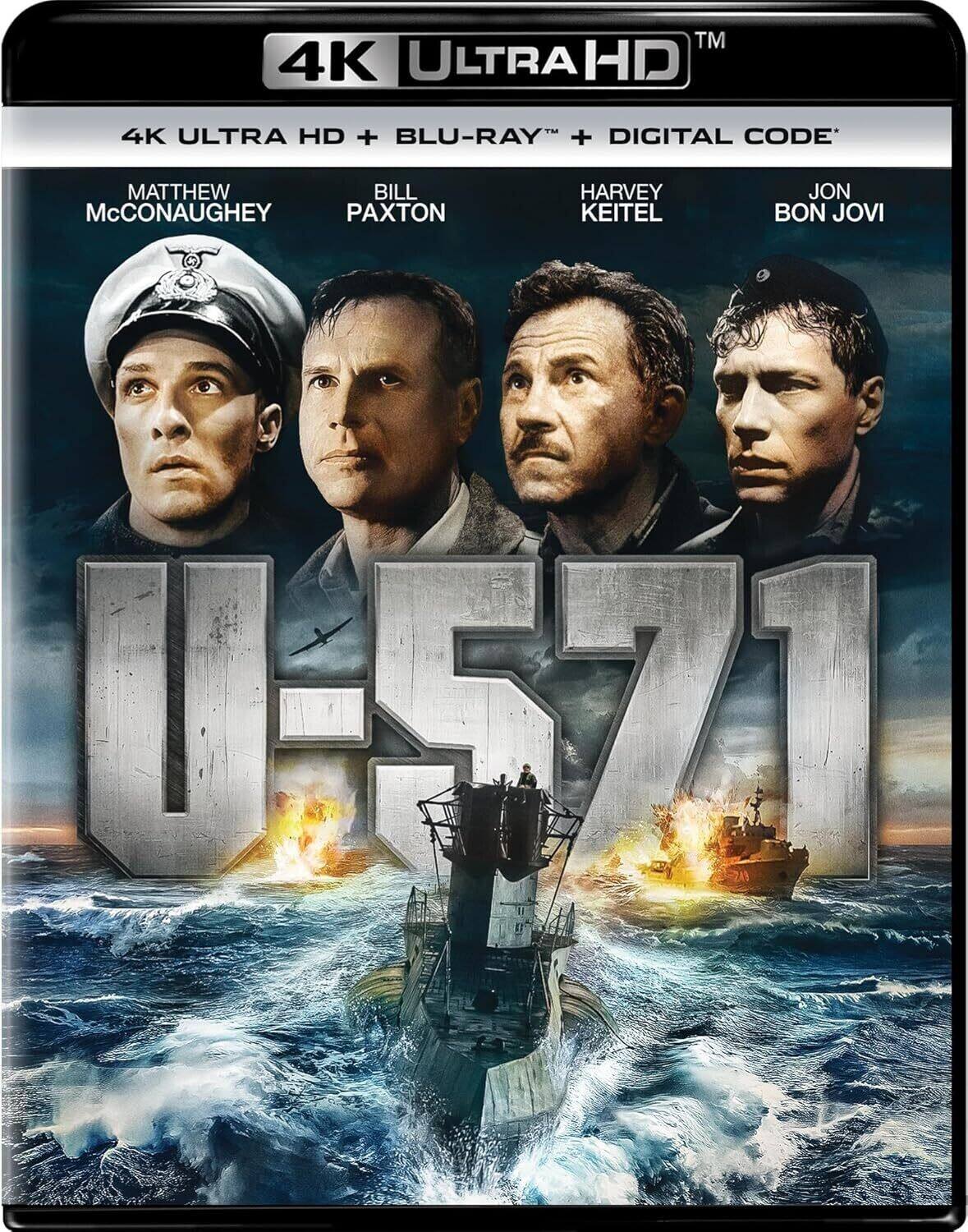 U-571   - 4K Blu-Ray [Standard] [4K Ultra HD Blu-ray]