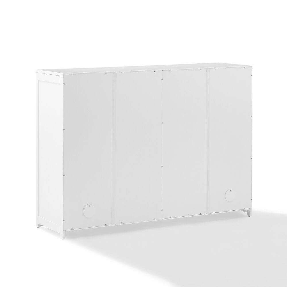 Alt View 2. Crosley Furniture - Savannah Sideboard - White.