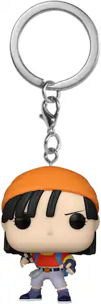 Front. Funko - Funko POP! Keychain: Dragon Ball GT - Pan - COLLECTIBLES - Multicolor.
