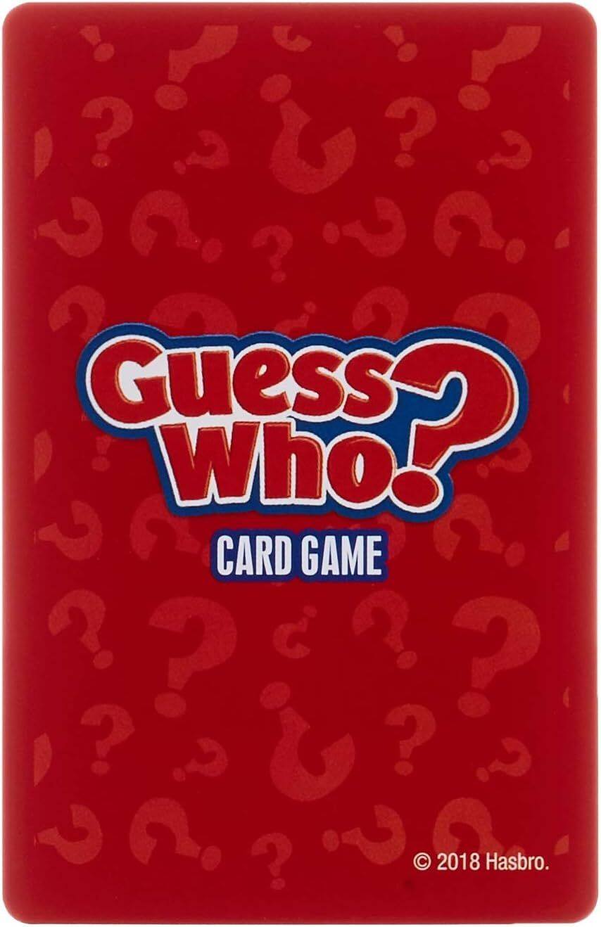 Guess Who! CARD GAME

© 2018 Hasbro.
