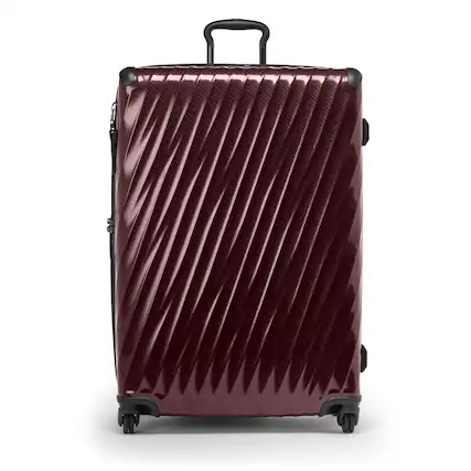 Front. TUMI - 19 Degree Lite Extended Trip 30" Packing Case Suitcase - Wine.