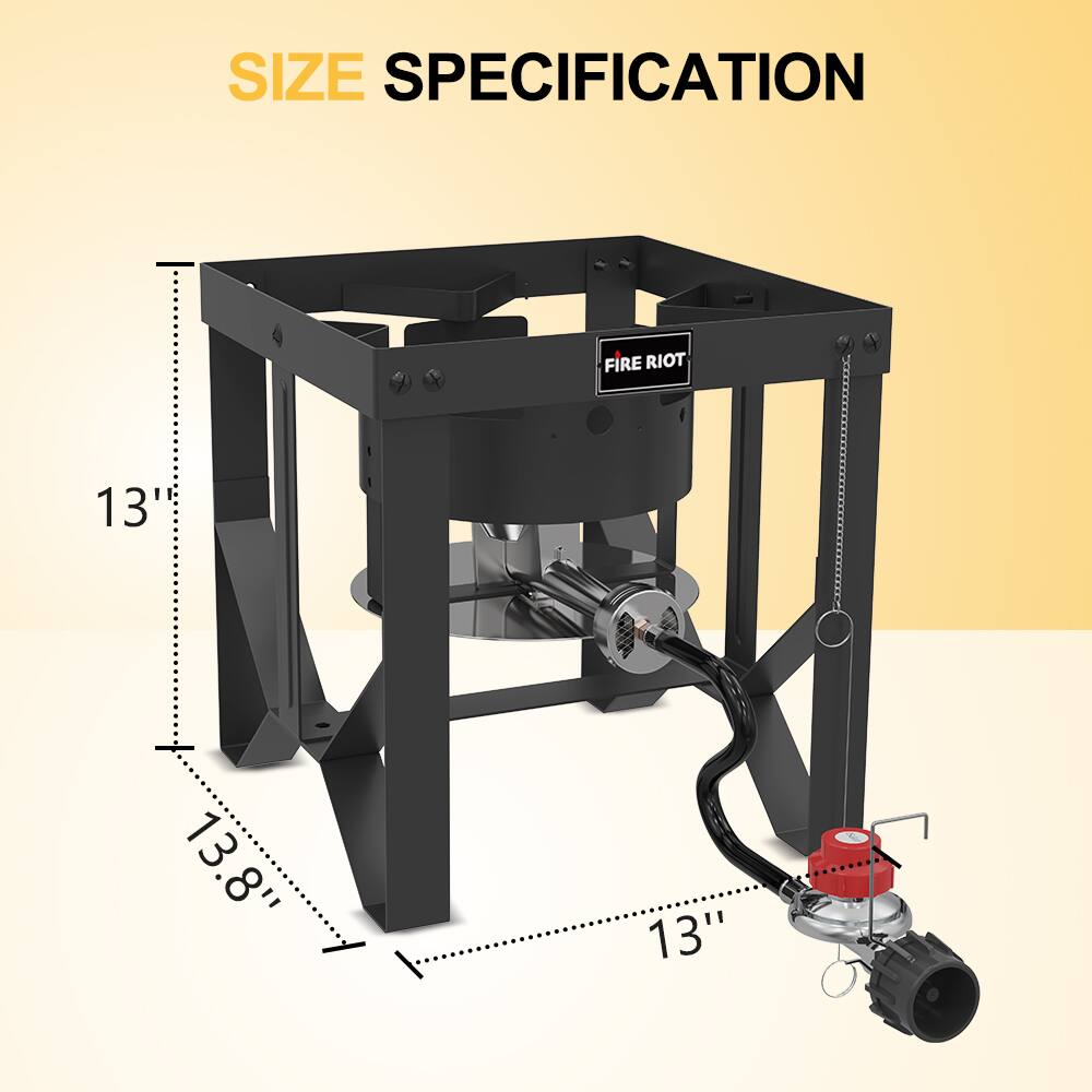 SIZE SPECIFICATION

FIRE RIOT

13"

13.8"

13"
