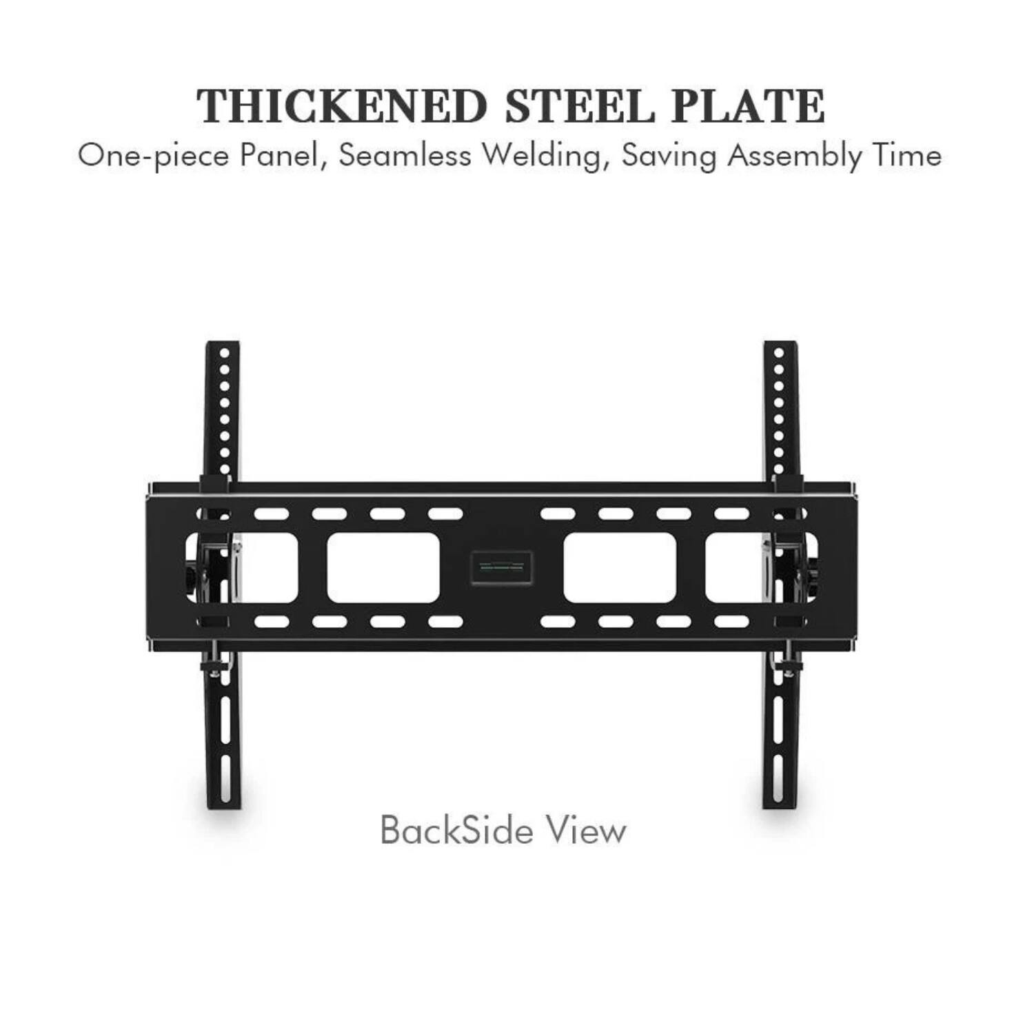 THICKENED STEEL PLATE  
One-piece Panel, Seamless Welding, Saving Assembly Time  

BackSide View