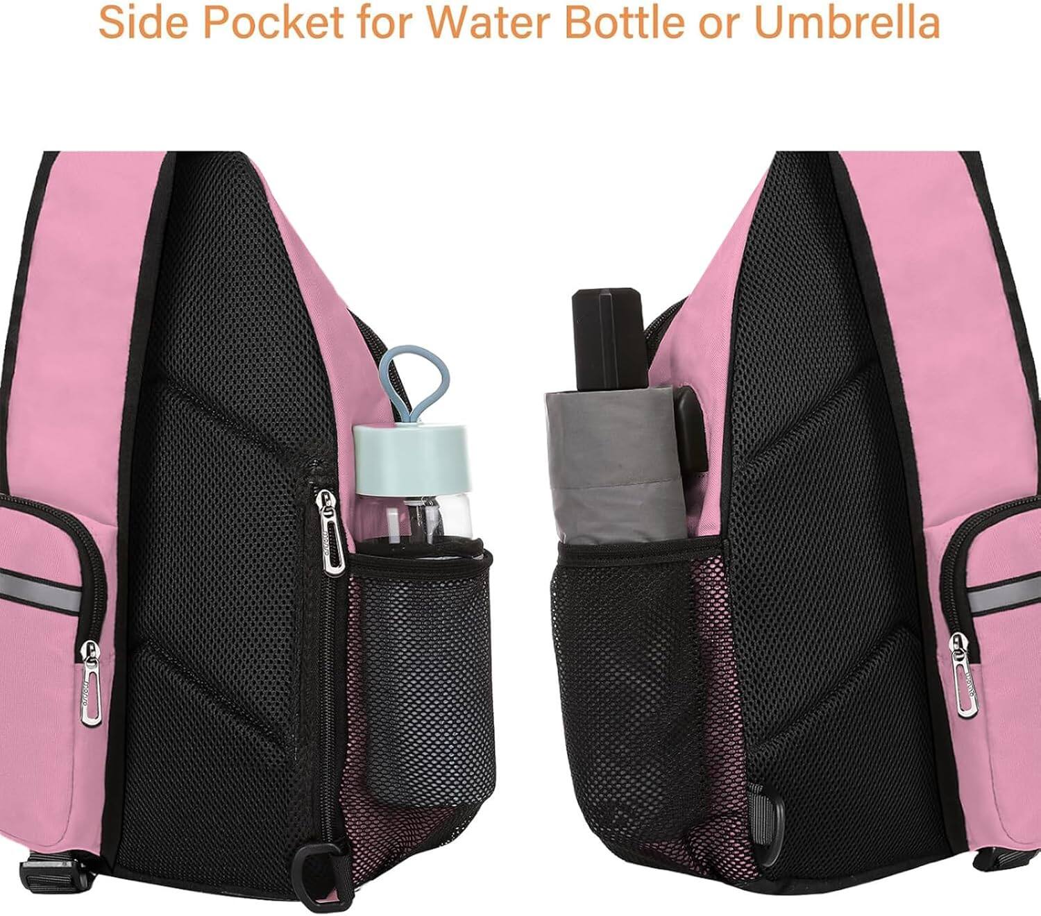 Side Pocket for Water Bottle or Umbrella