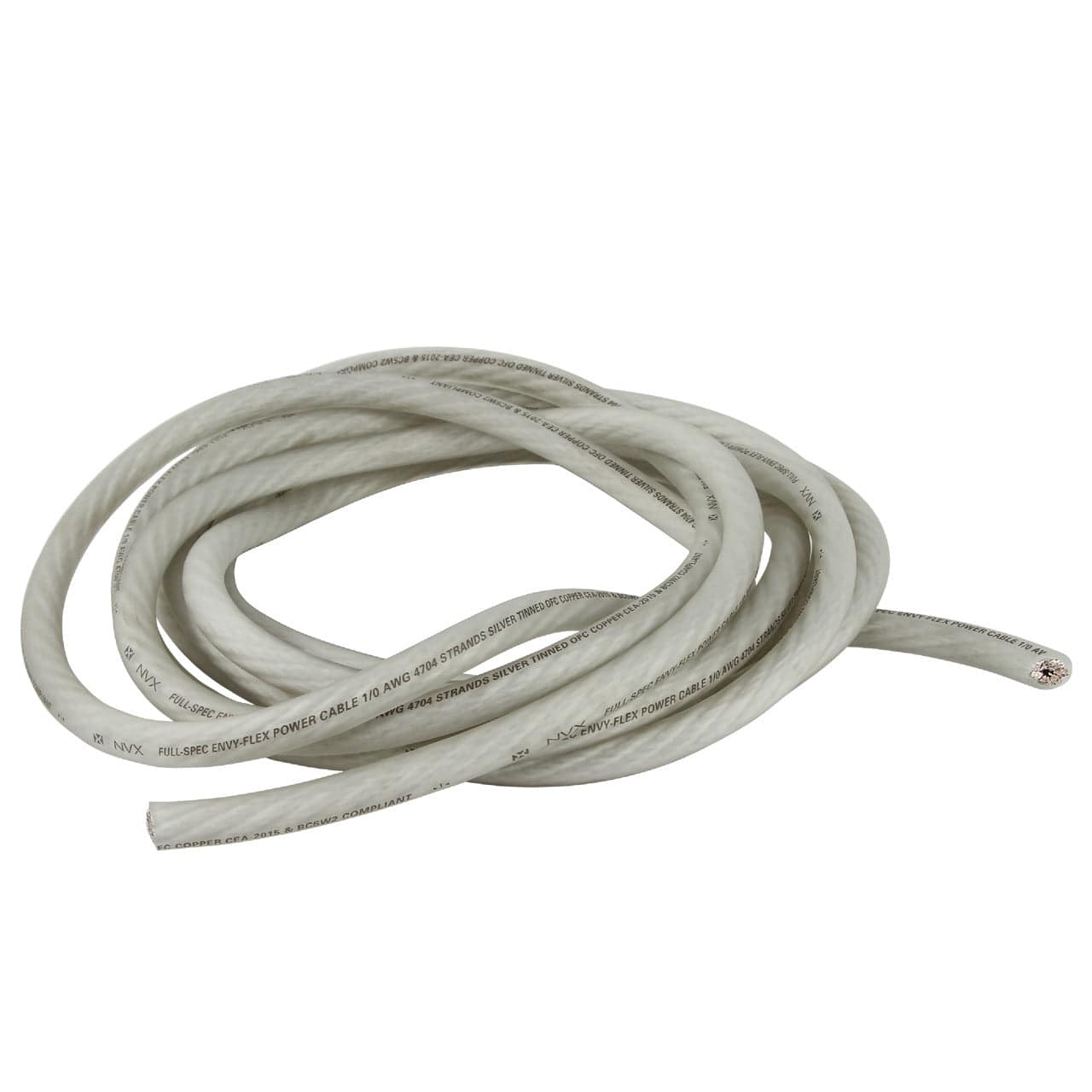 NVX - XW0WH20 20 ft. of Frosted White True Spec 1/0-Gauge EnvyFlex Power/Ground Wire Cable price history on PriceWatchPro