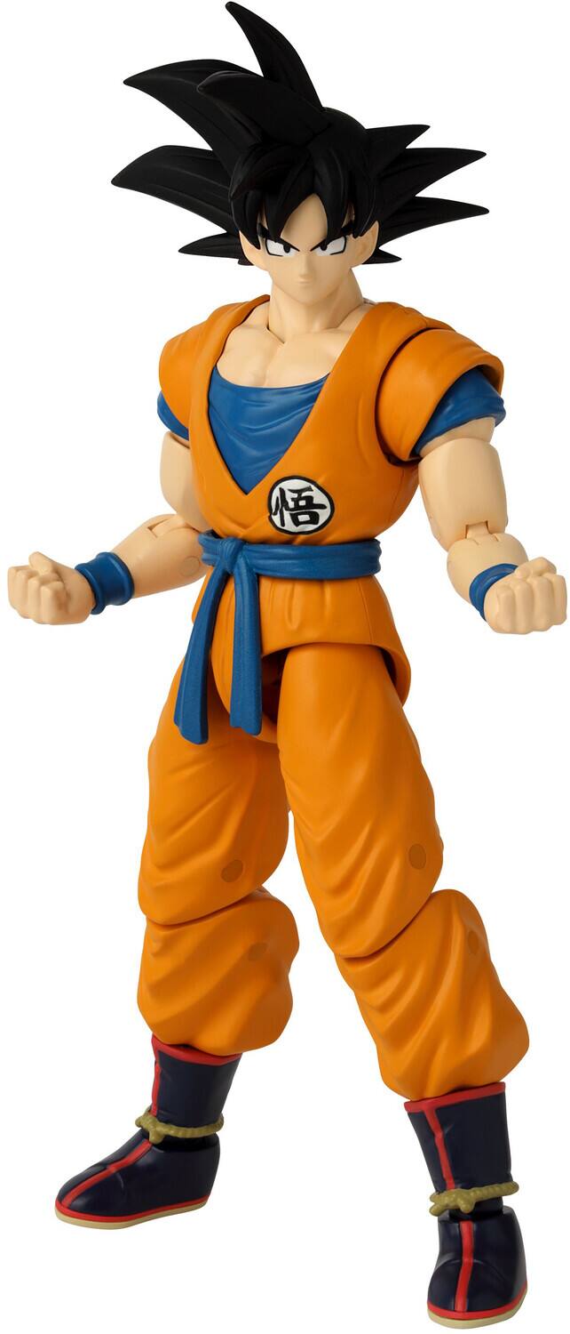 Alt View 2. Bandai - Bandai - Dragon Ball Super - Dragon Stars - Goku (Super Hero Ver.) Action Figure   - Collectibles - Multicolor.