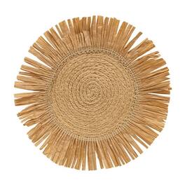 BreeBe - Jute & Dried Grass Candle Mat - 9.5" - Natural
